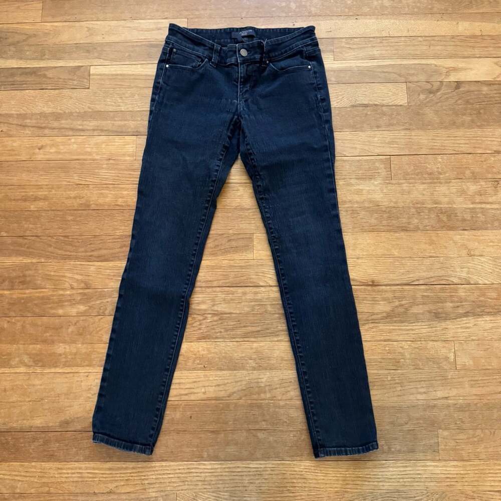 Ann Taylor Modern Skinny black casual jeans pants size 4
b5